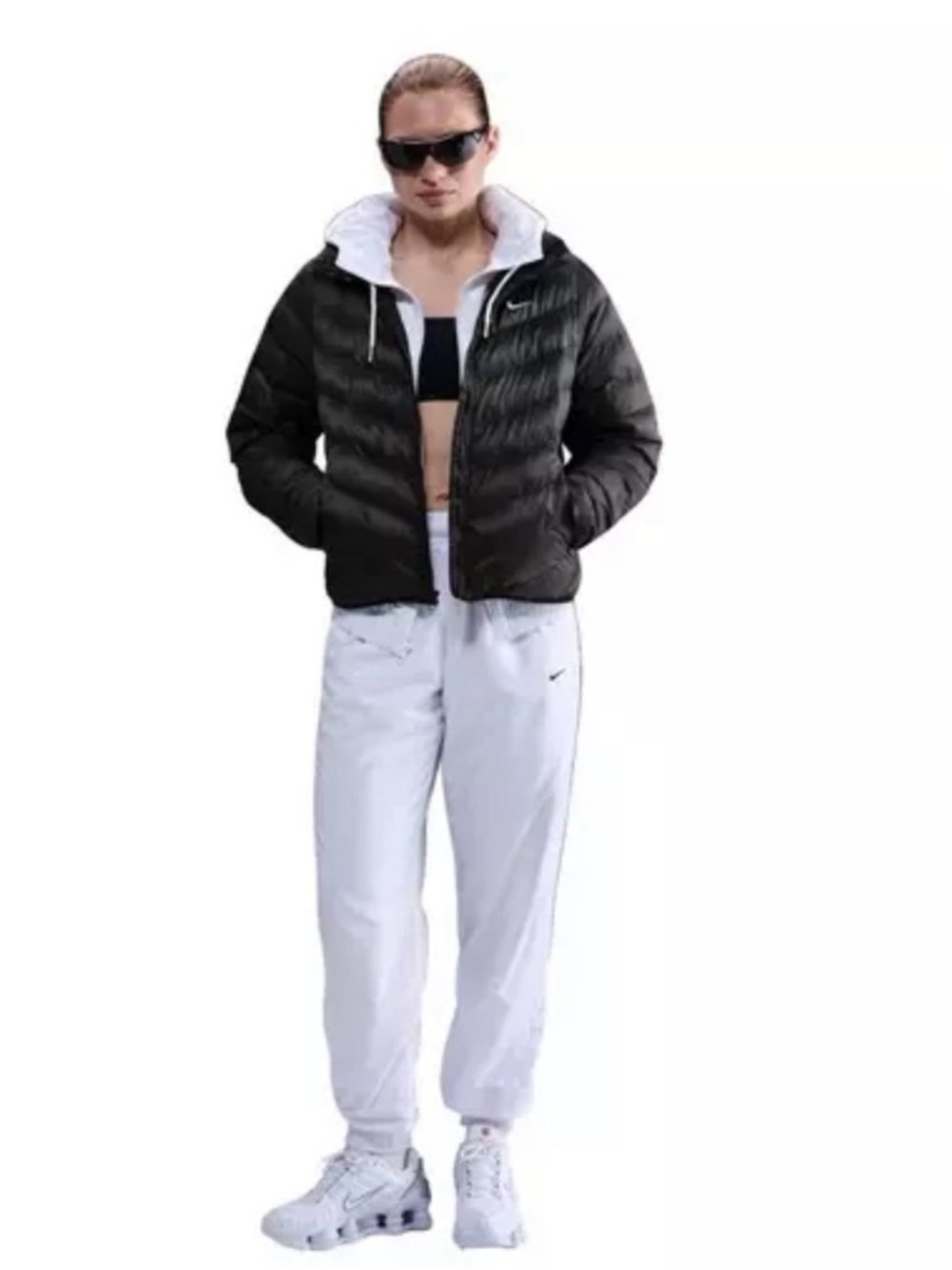 Nike Windpuffer Therma Fit Hooded Puffer Jacket Black HV2457-010